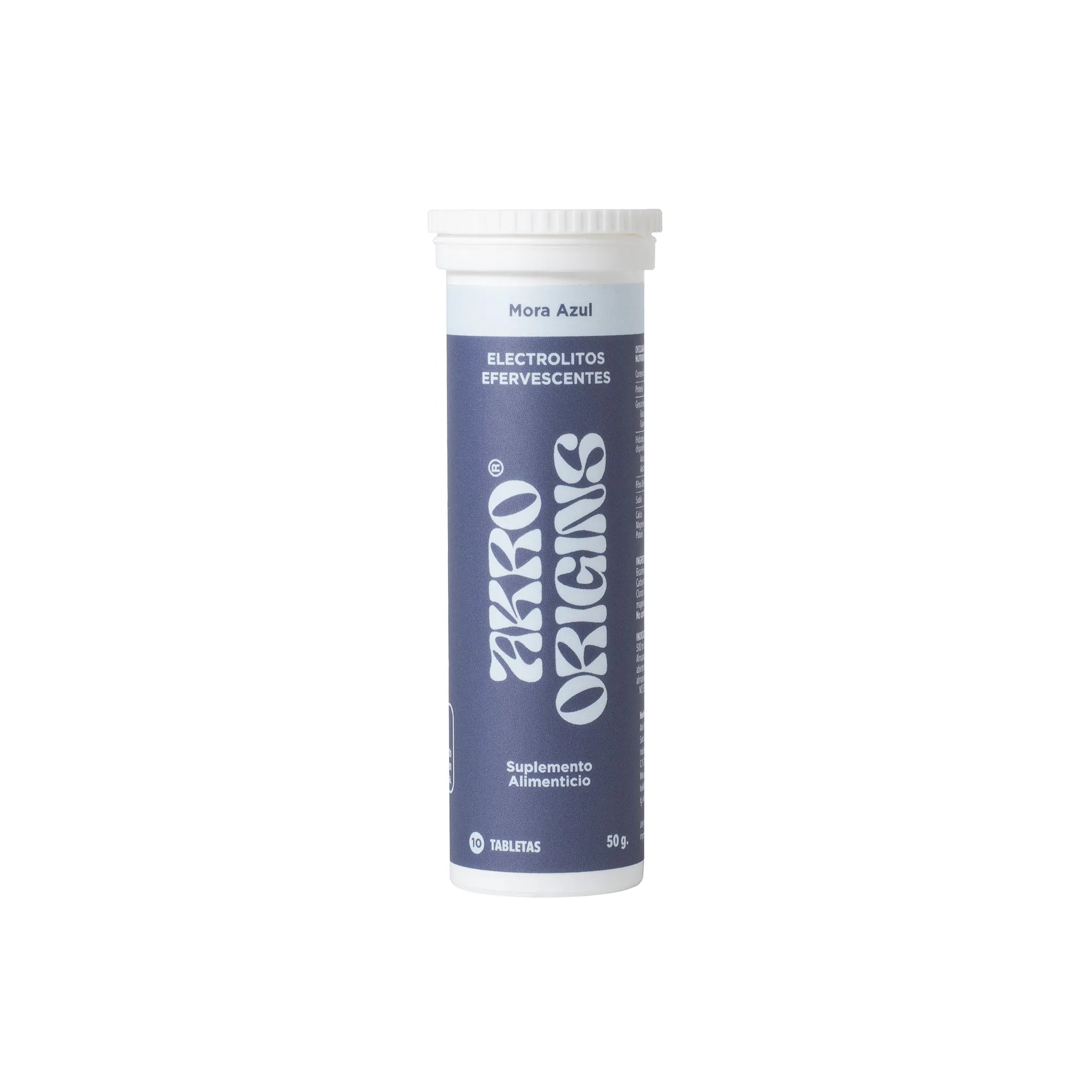 Electrolito sabor Mora Azul — Akro Origins